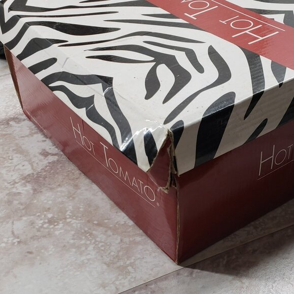 Buckled Faux Fur Hot Tomato Pavati Suede Zippered Full Calf Knee Boots Size 6 M - Picture 14 of 15